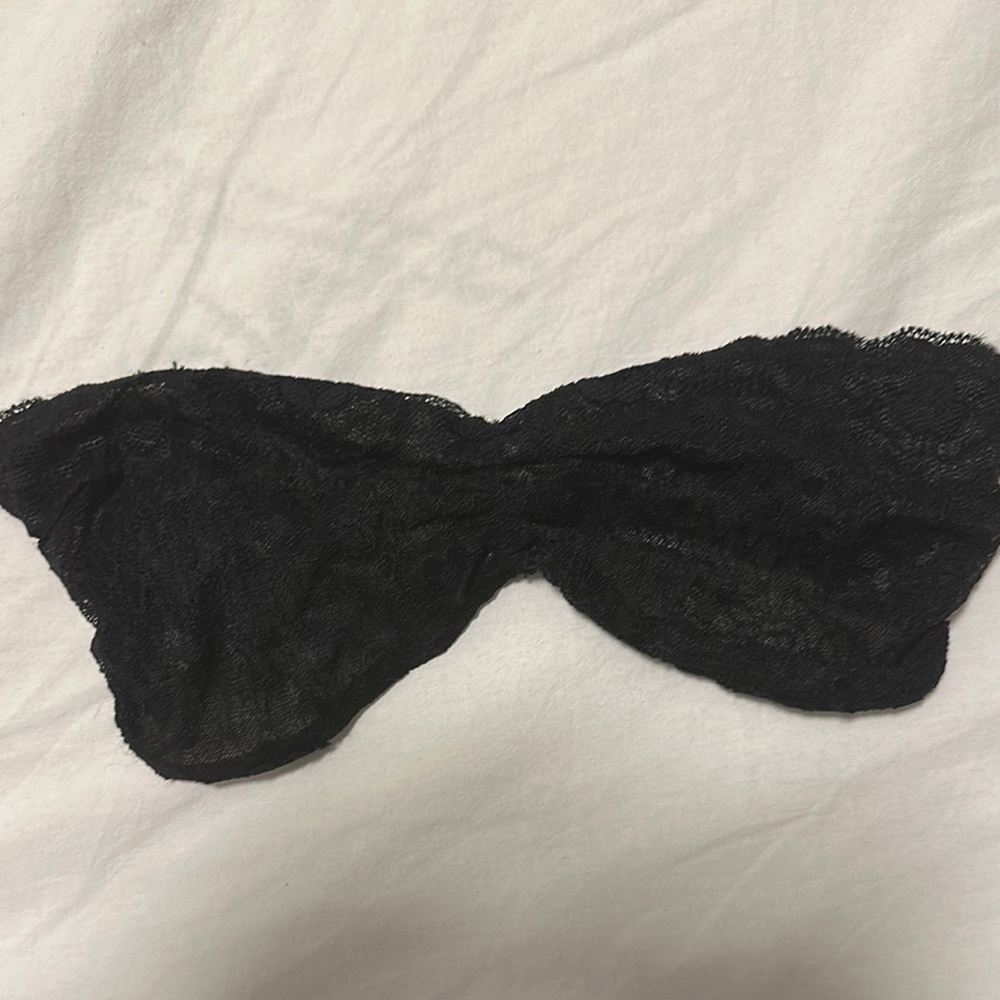 Free people Elegant Black Lace Bandeau